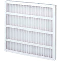 High Self-Supported, MERV Industrial of Pleated Global Air Capacity 8, 25"Wx20"Hx1"D, 12 Lot Filter,