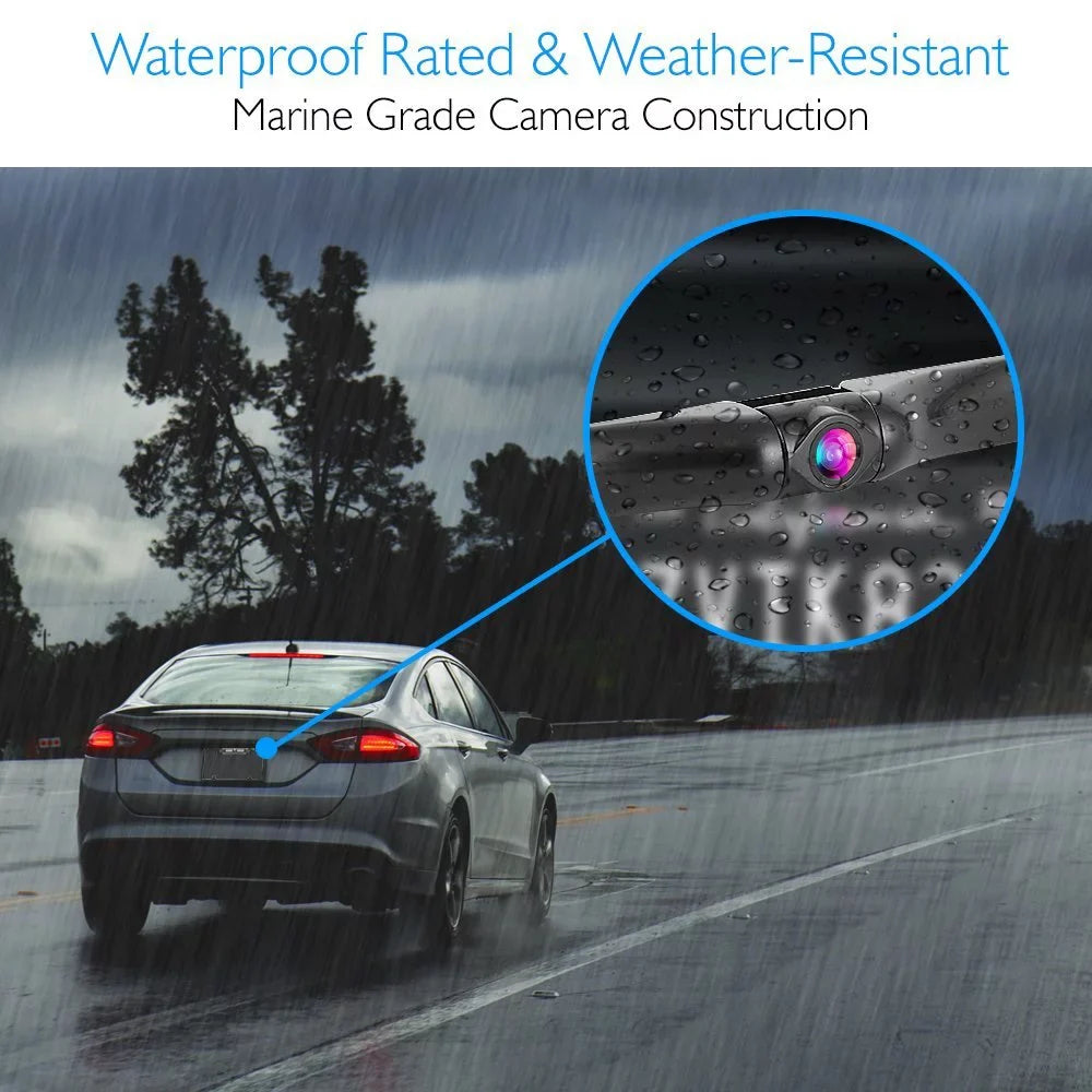 Interface Trucks Up OBD-II D4Tfcamk System For With And Most With Cars, Frame And Camera Back LCD Monitor Scosche 4.3 License Plate TFT An Color Dash Suv'S Camera