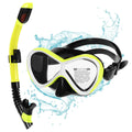 Kids for Underwater Tube Snorkel with Clear Snorkel ammoon Vision for Professional Goggles Swimming Set