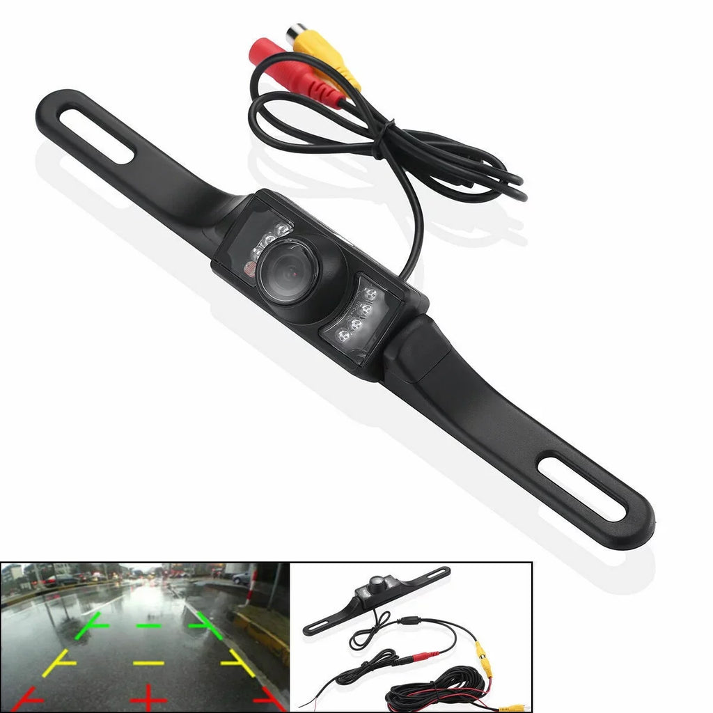 License Backup Camera Rear Waterproof New Night Plate Color View Car Reverse