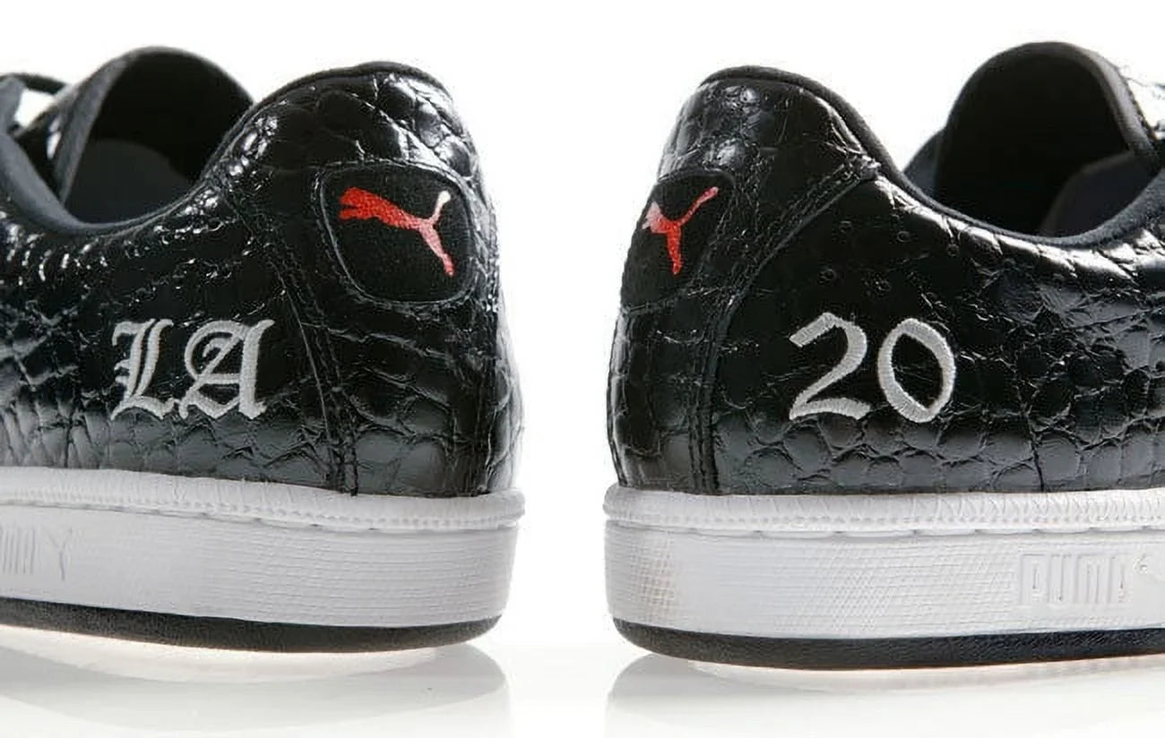 / SKIN WOMEN MATCH MEN 7 5.5 LA. BLACK NEW CROCODILE UNISEX SHOES SPORTIE