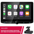 Full 10.1" HD Receiver New & Dashboard Camera Multimedia DRV-N520 DMX1057XR Kenwood