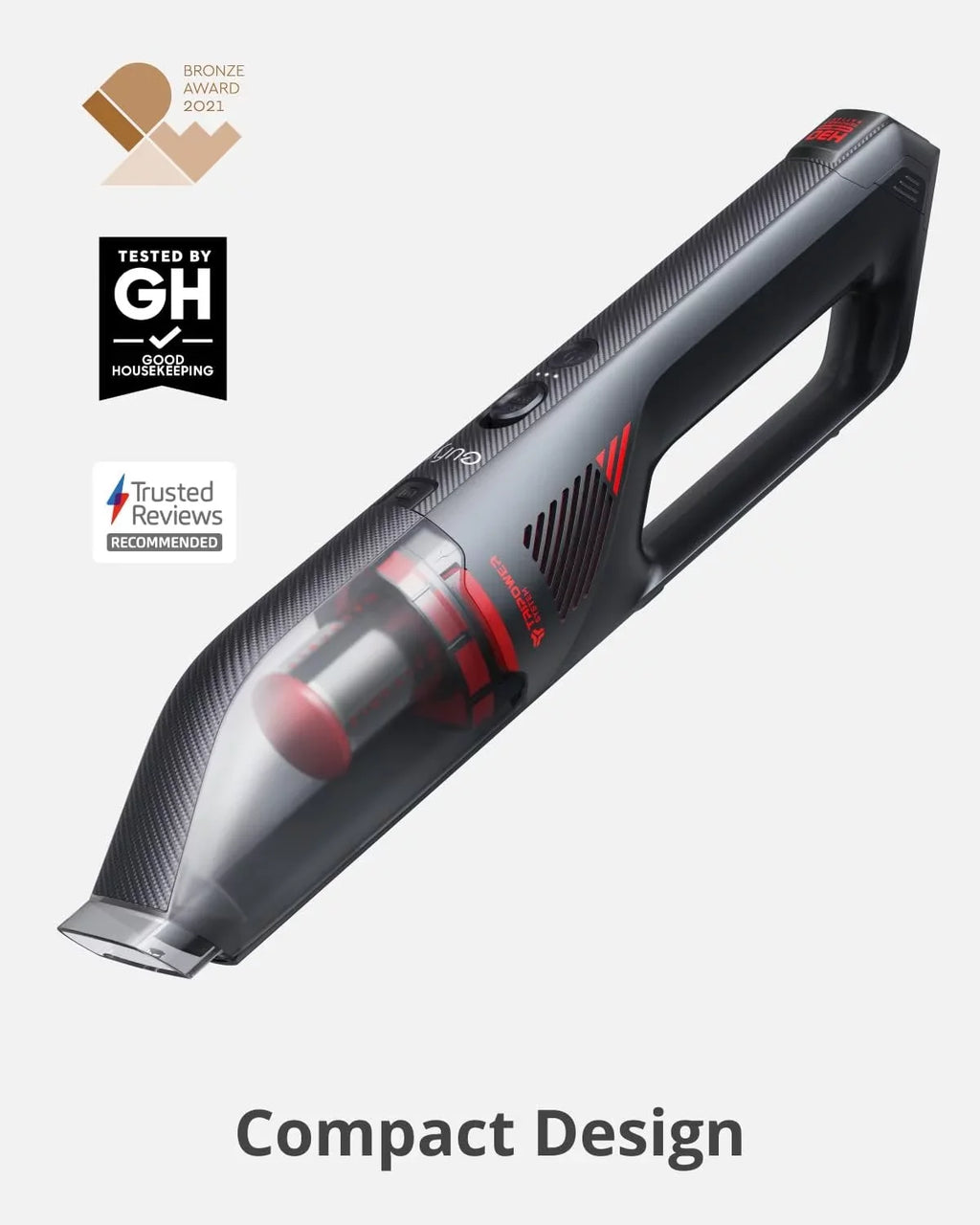 by Anker, H30 Eufy Cleaner - Handheld HomeVac Black Infinity, Cordless Vacuum