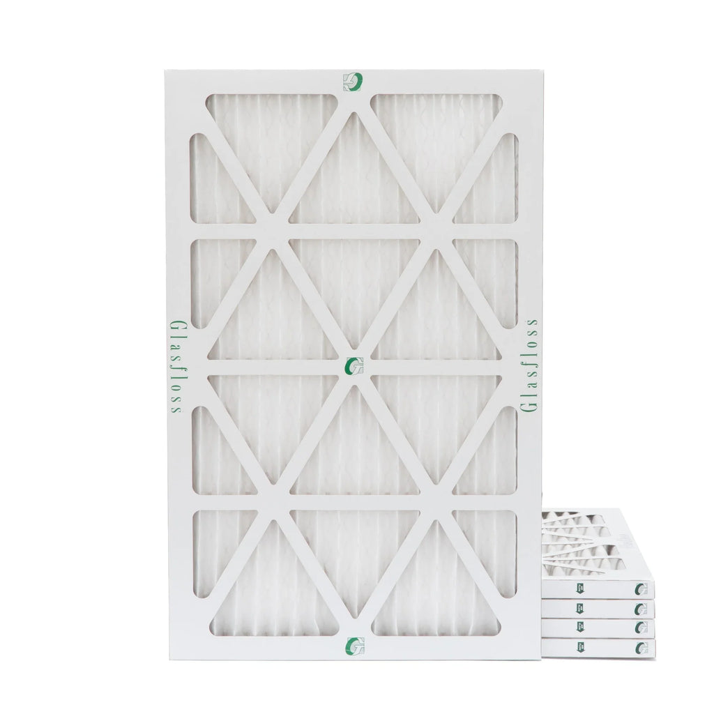 MERV 7/8 x 24-1/2 15-1/2 16x25x1 Filters Glasfloss. Air x 5 Quantity 10 Exact by HVAC ) Pleated ( dimension: