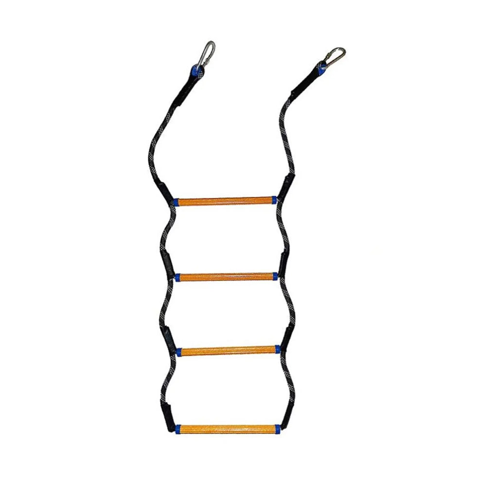 Rope Marine Tier Ladder, Swim Ladder Rope 4 Sailing Boat Boarding Inflatable Ladder, Rope High Strength 4/5 Rope Kayaking Ladder Canoe Steps for Climbing Boat