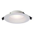 Canless LED White Matte Recessed Series RL6 6 Halo in. W W Downlight 9