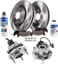 2009 2008 Axle 2010 Detroit Kit Rotors 06-11 Ceramic Bearing Disc 2006 Replacement 2007 - Brake Brakes Chevrolet HHR Brake Hubs Front 2011 Wheel Pads for