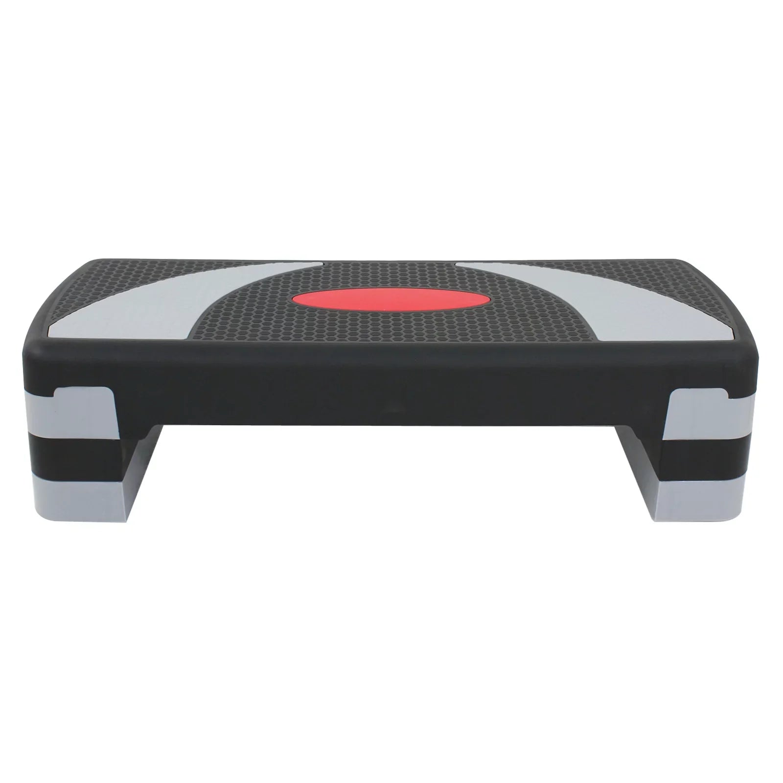 Step w/Risers Exercise Adjustable Stepper Platform in Aerobic & Fitness Stepper Trainer Workout 31"