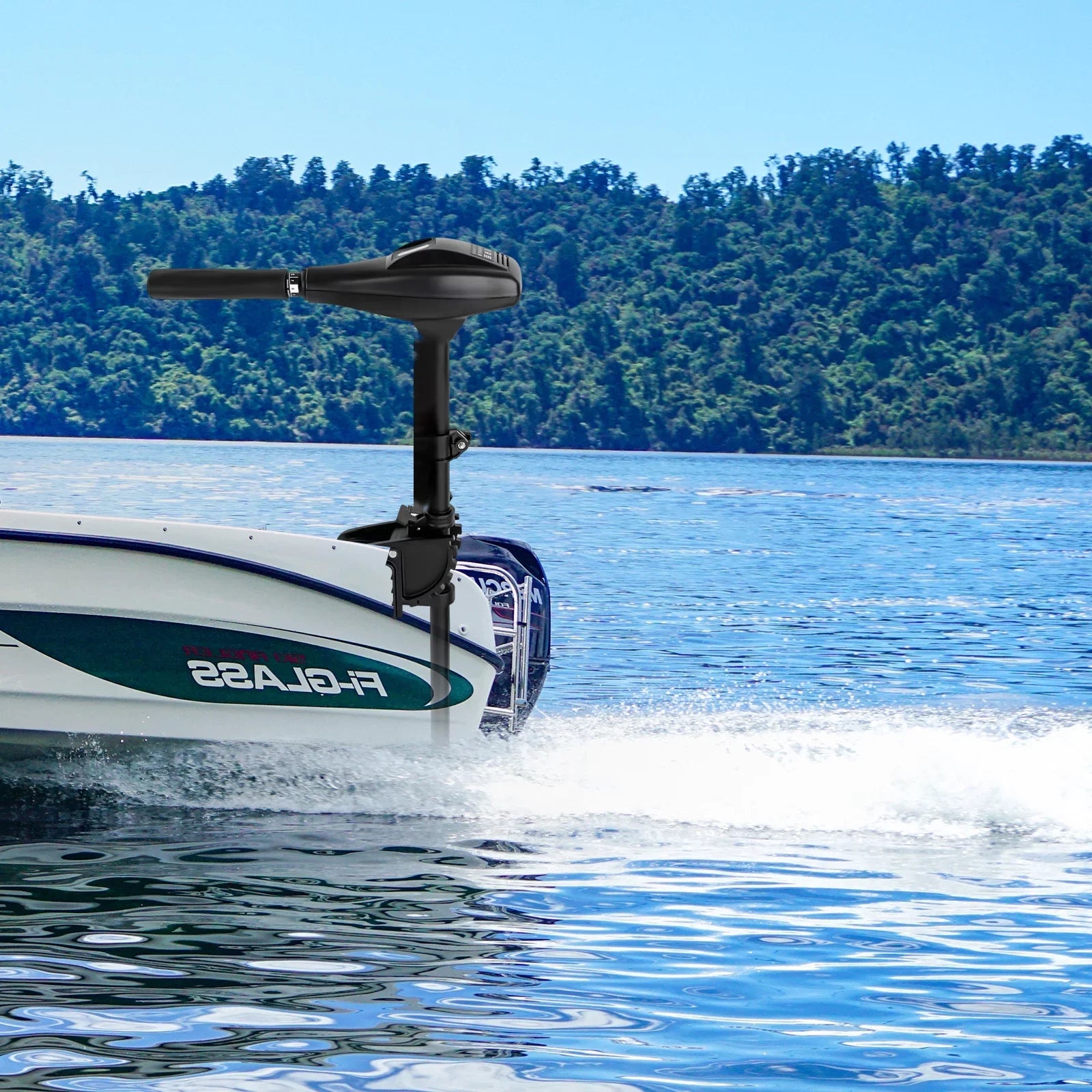 Trolling 58lbs Boat for LOYALHEARTDY Fishing Brush Electric Outboard Engine Boat Kayak Motor Saltwater Motor Inflatable