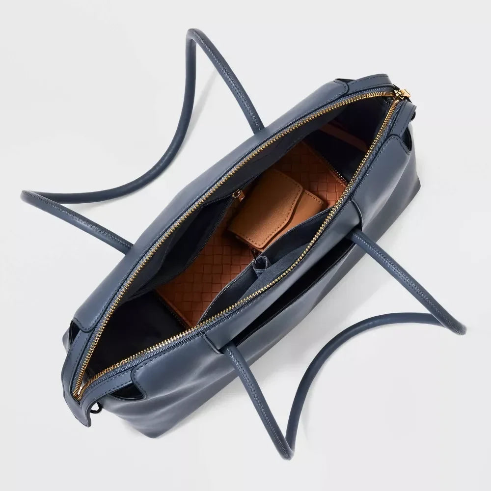 Shoulder New Bowler Handbag A - West East Day Gray