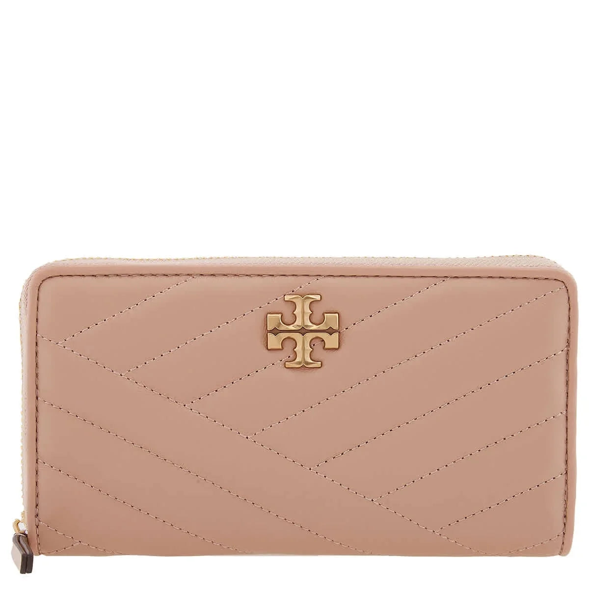 Zip Chevron Burch Devon Kira Tory Continental Sand Wallet
