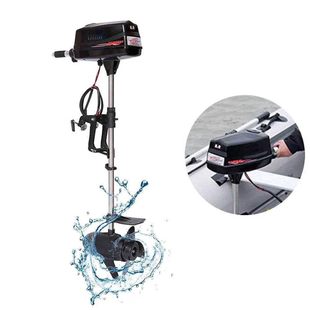 Motor Motor Engine Outboard Boat Trolling Brushless Electric 2.2KW Fish DENEST 48V