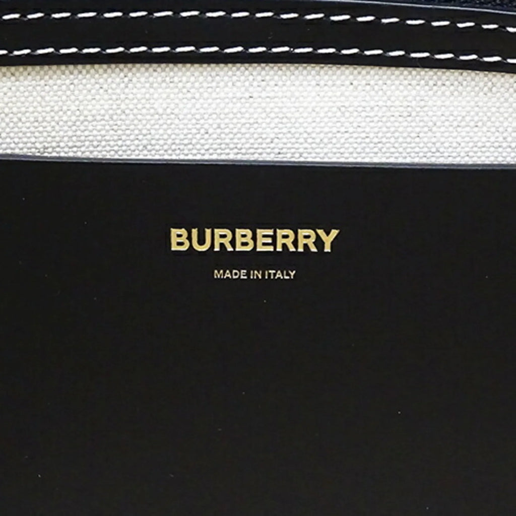 Pre-Owned shoulder Burberry tote black BURBERRY (Good) ladies bag 8052726 leather