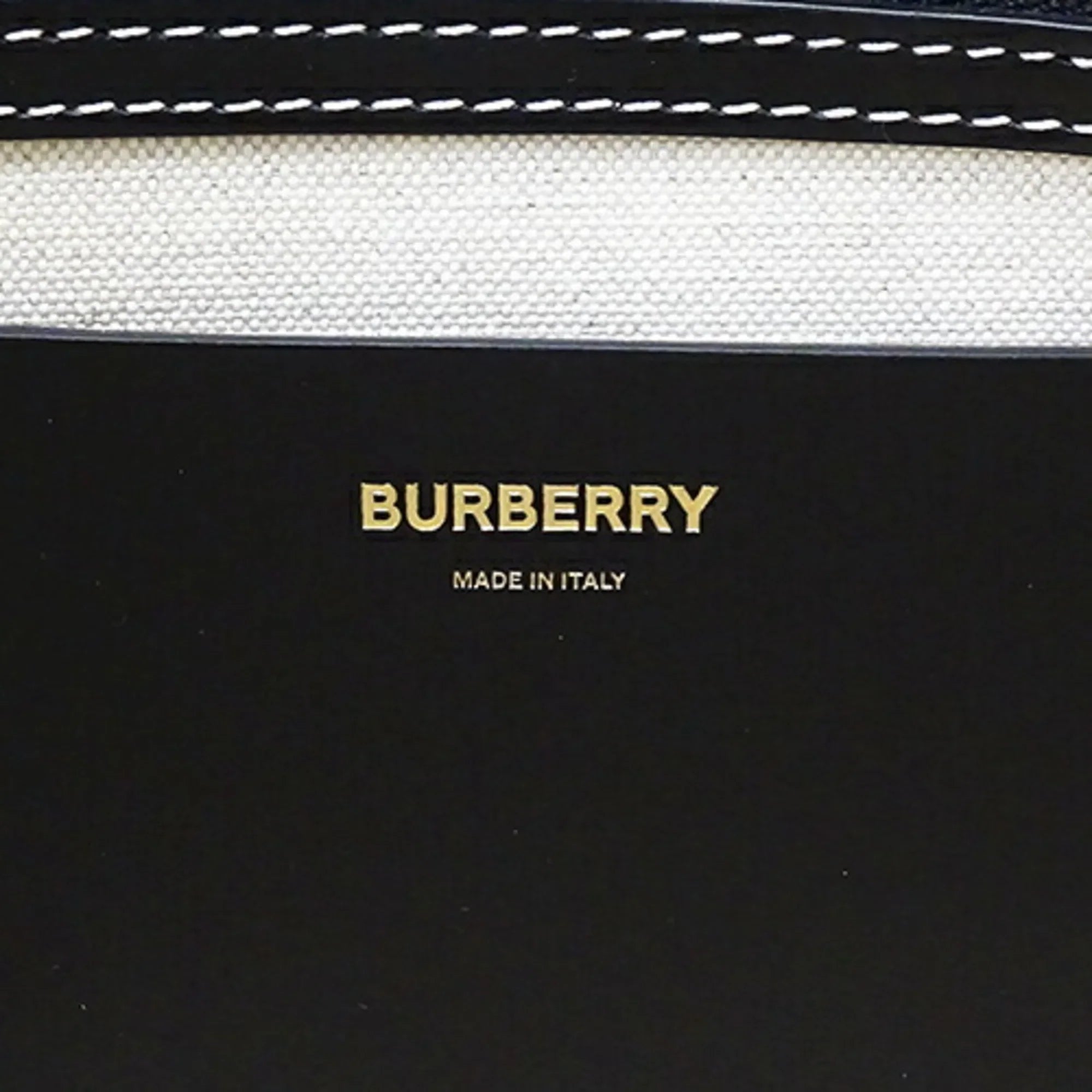 Pre-Owned shoulder Burberry tote black BURBERRY (Good) ladies bag 8052726 leather