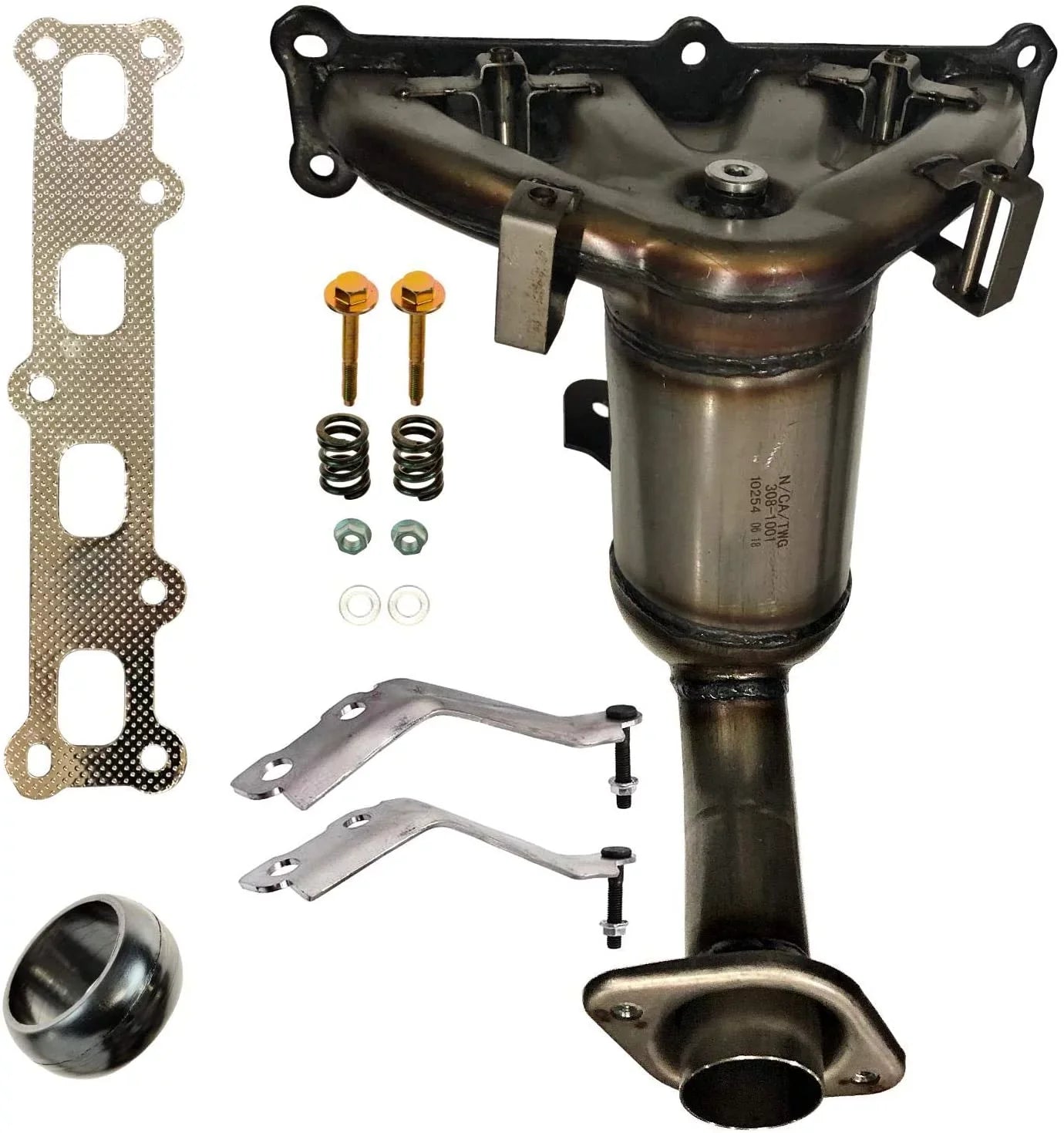 Manifold Compass Jeep New with Catalytic 2.4L Converter 2007-2013 Exhaust