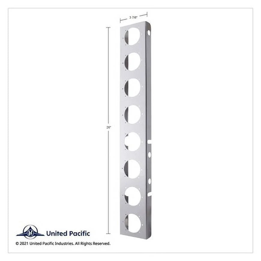 With Stainless Pacific Cleaner Front, United Light Bar Steel, 33801 Air