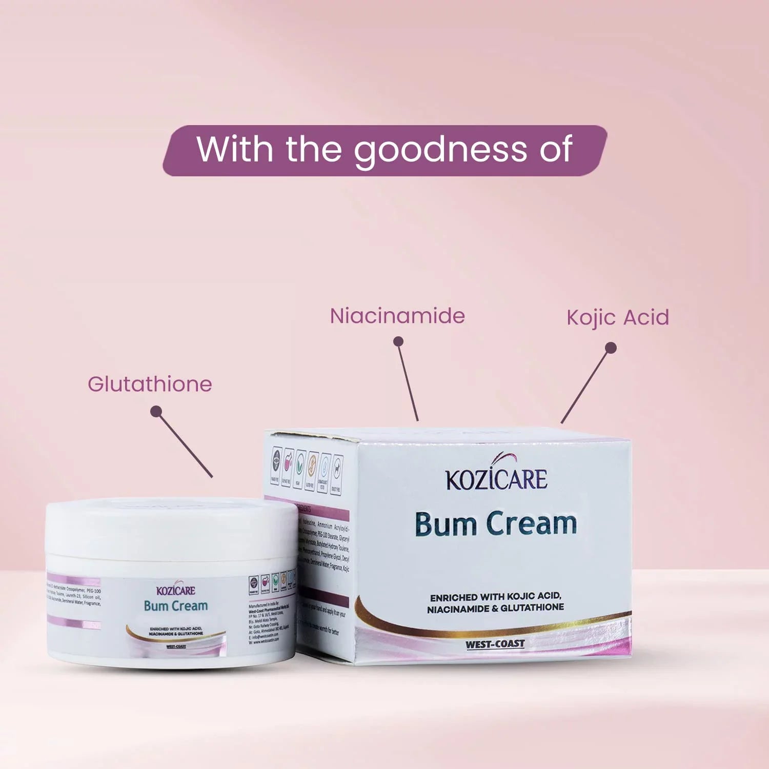 1% Niacinamide GM - Cream 50 Bum