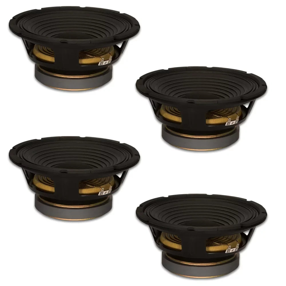 Replacement GW-1058 each 280 Woofers Watts Goldwood Speakers 10" 4 Sound Pro Magnets 50oz