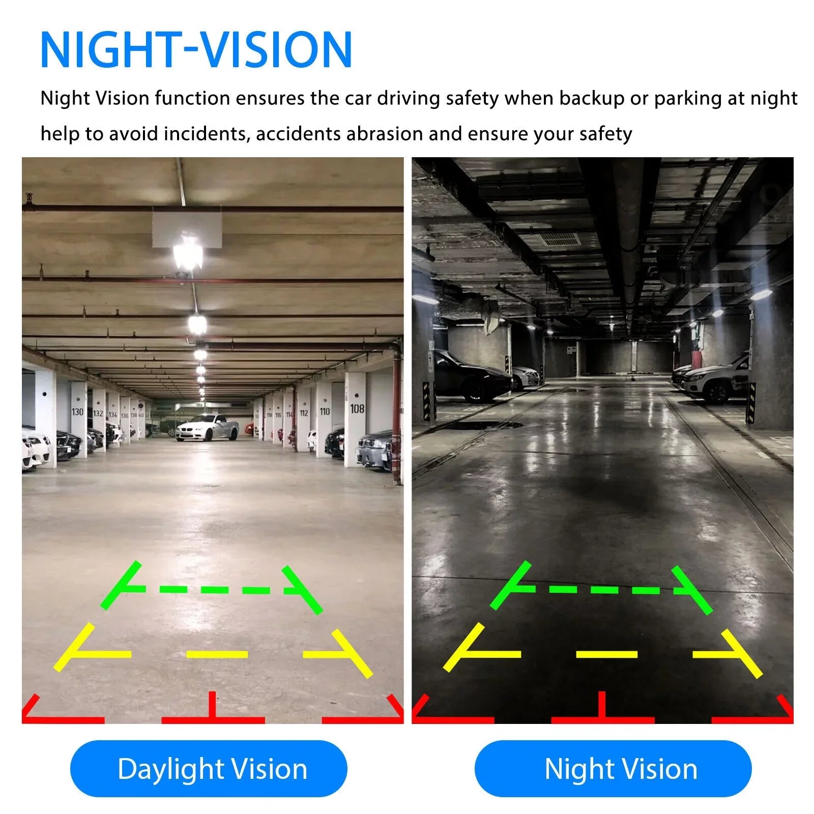 Auto Night Parking View Reverse Universal Vision Rear Camera Camera Car Backup