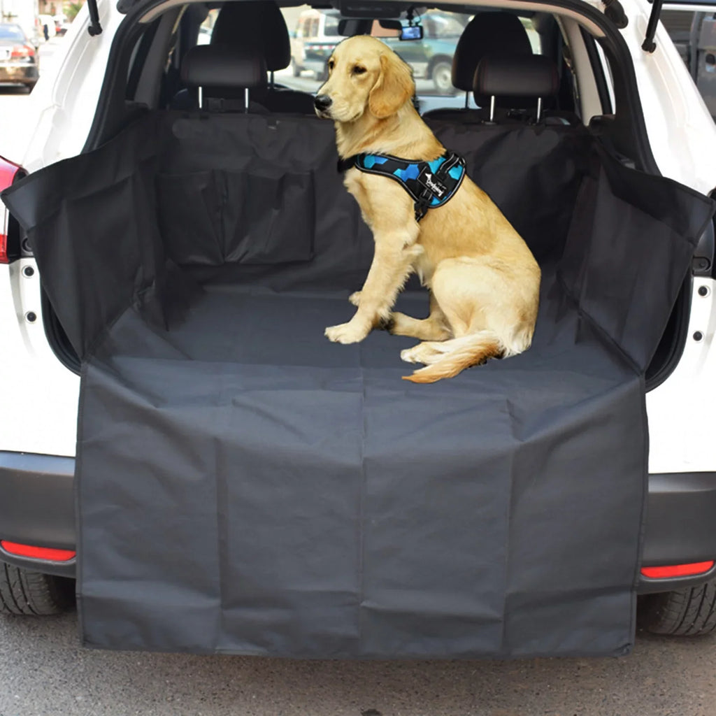 Mat Pet Van Sedan Trunk Seat Mat Trunk Resistant Oxford Dog Mat Cushion Organizer Car Protective SUV for Bite Thicker Cloth Dirt-proof Arealer