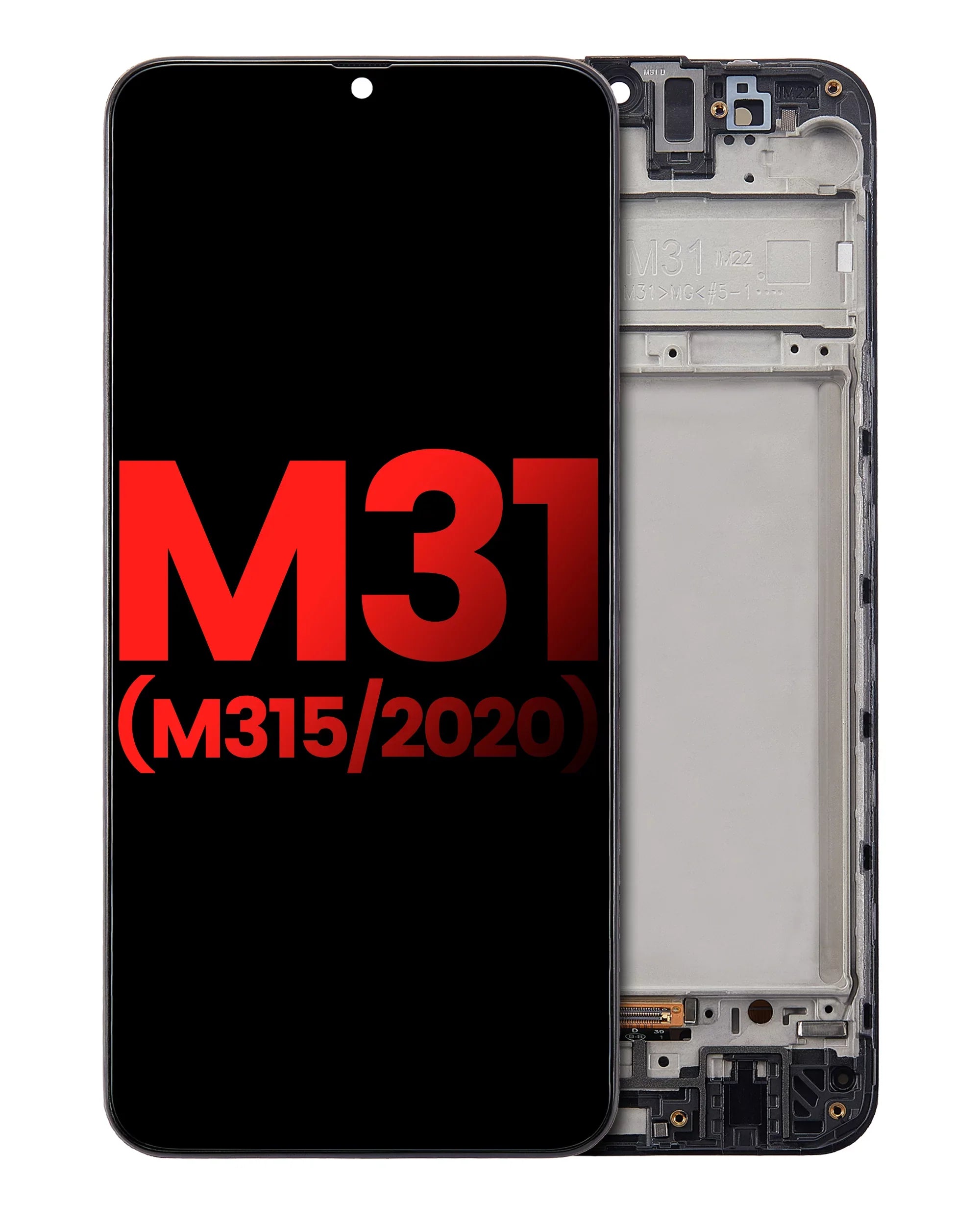 Compatible With Plus) OLED Replacement Assembly Colors) (M315 Galaxy (Aftermarket Frame For M31 / (All 2020)