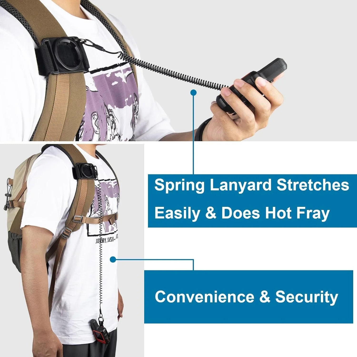 inReach Mini Mini & for Backpack for 2, Tether Backpack Holder Garmin Handheld Tether GPS Mount Garmin