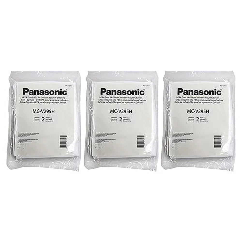 Bag Panasonic Vacuum (3-Pack) MCV295H for Genuine