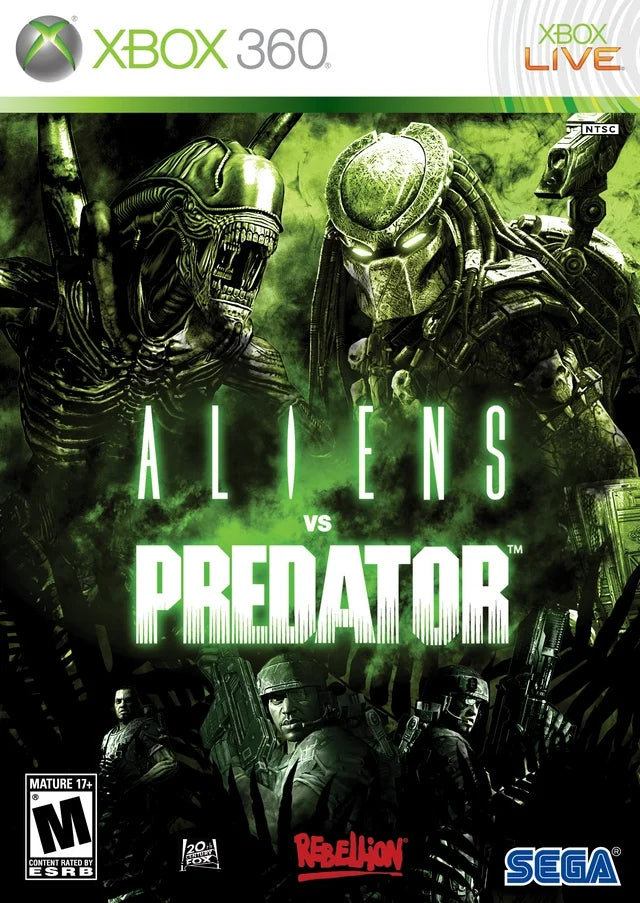 360 Predator SEGA - Xbox vs Aliens
