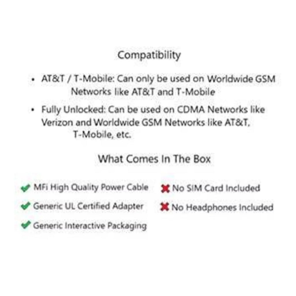 Smartphone Space iPhone + Gray Plus T-Mobile) (AT&T 64GB 6 (Refurbished) Unlocked GSM Restored