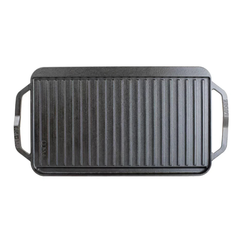 '- Chef Griddle Fire Iron with Burner & Collection Iron Stovetop, Grill Grill, Flat Reversible Skillet Double Oven, - Open Iron Handles Cast Cast Cast for Grill/Griddle Lodge or