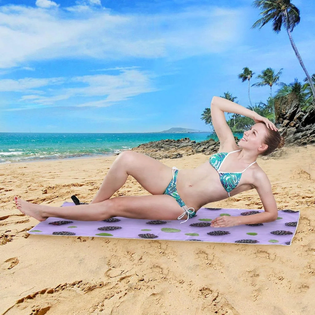 Compact - Camping for Beach Bestwell BlackBerry Dry - Towel Towel Lightweight Travel Absorbent Oversized Swimming Holiday（416） Quick Super Towels