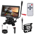 Monitor Reverse Vision 7In Trunk Night IP67 Camera, Reverse Camera, System with Rearview Car Vehicle Waterproof for SUV Backup System, Reverse Car Parking Van Car Parking