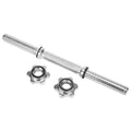 Dumbbell 35cm,Hex Length Strength Gym for Collar nut SAYFUT Weight Barbell Dumbbell Training, Dumbbell Set Handles Spinlock 13.77''/ Chrome Barbells Bars Bars Lifting