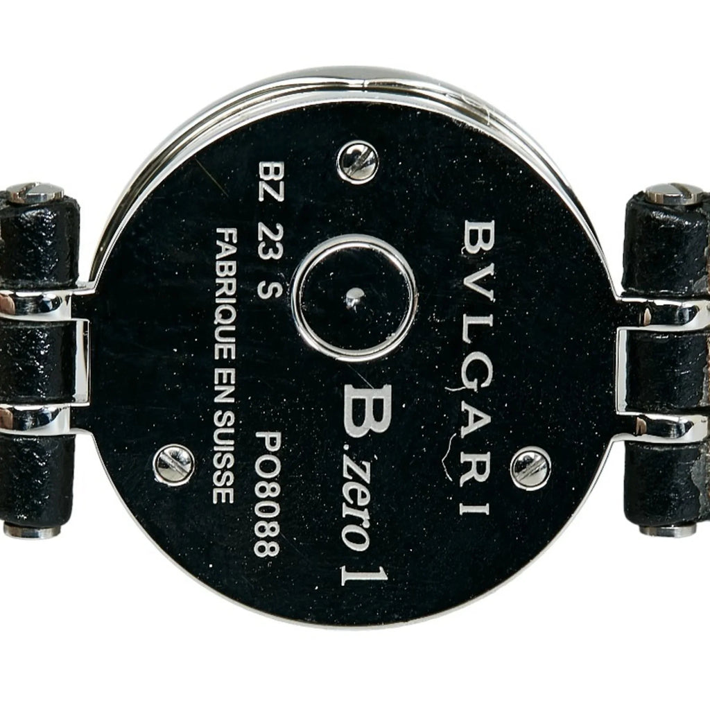 Pre-Owned Quartz BVLGARI Stainless B Ladies Watch Zero Dial BZ23S One Navy (Good) Bvlgari Diamond Shell Steel