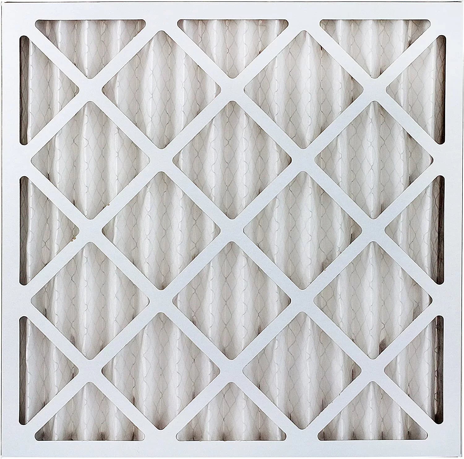 Air 13 MERV AC HVAC Furnace Pleated (12-Pack) 25x25x4 Filters Filterbuy