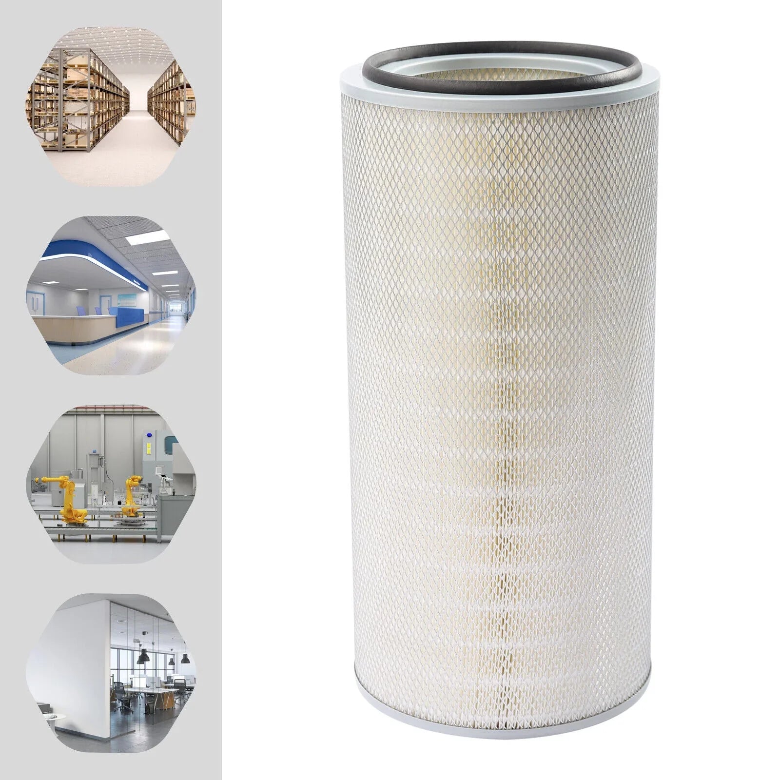 Cartridge Fine Replaces Catcher P191151 Particles 20-40μm Collector Filter Dust SHZICMY
