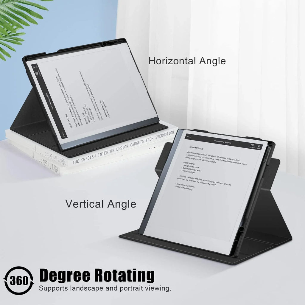 Holder Magnetic Pen for 2 Slim Book Remarkable Case 10.3 with Folio Inch for Paper Remarkable 2 Xuanbeier Digital Ultra