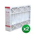 HVAC (2 Honeywell Pack) Fits F100F1012 Filter 11 Air MERV 16x20x4