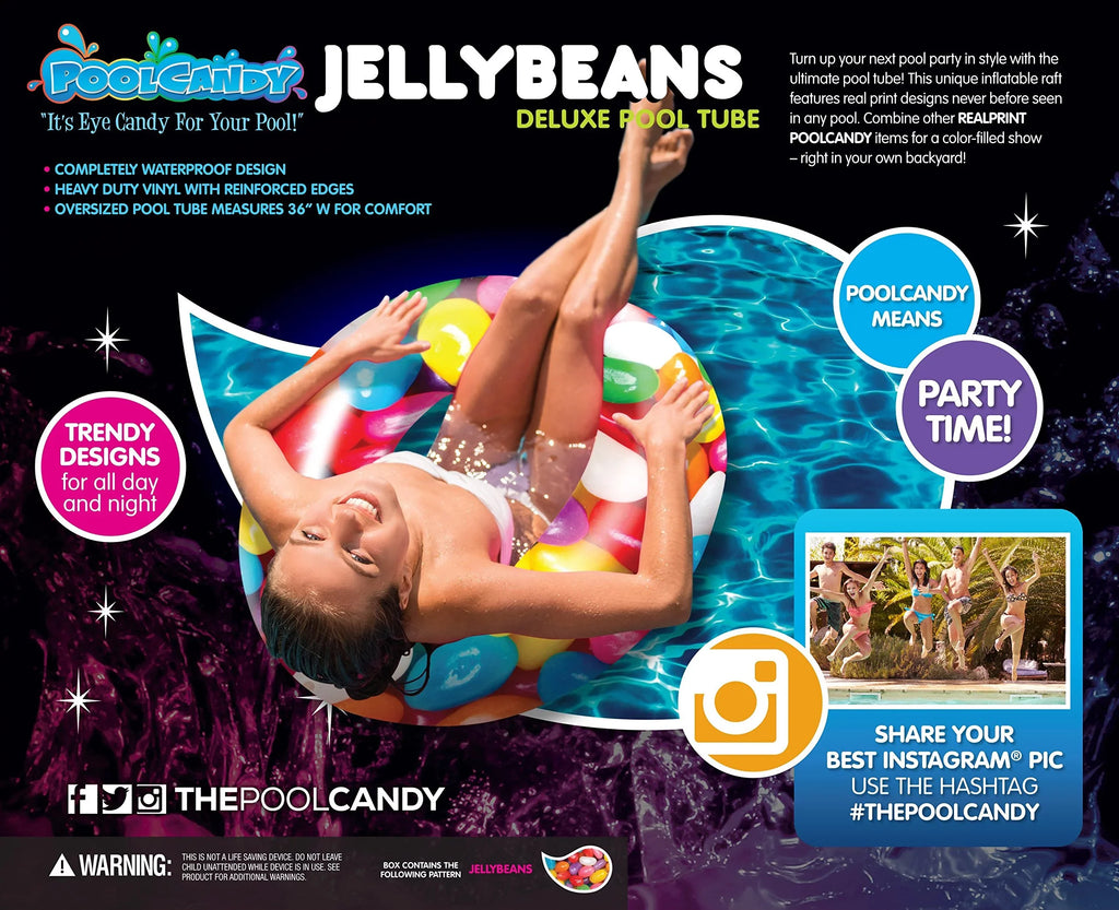 Beans Pool 36" Jelly - Jellybeans Tube