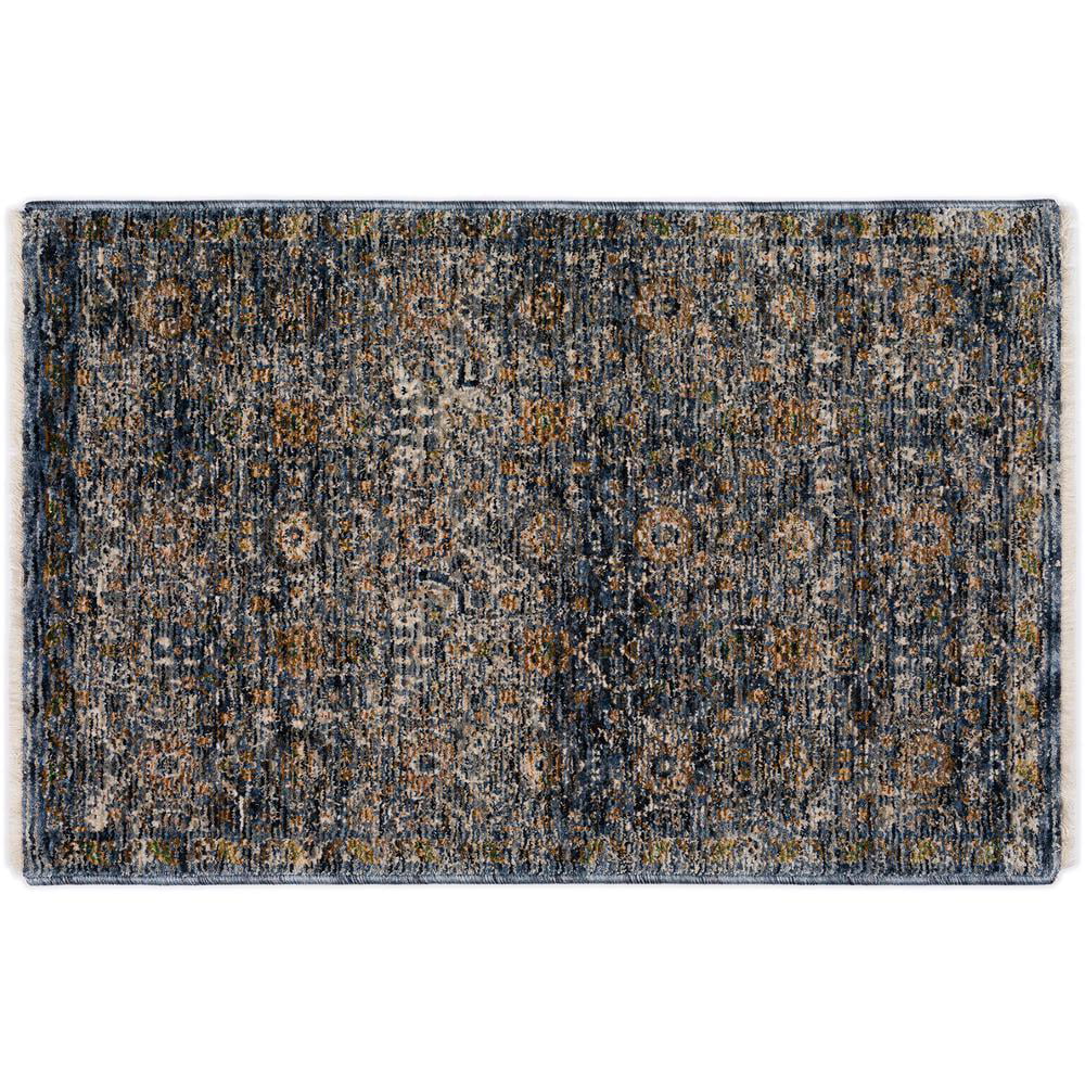 Rug x Navy 2'6" Yarra Dalyn 1'8" YA6 Rugs