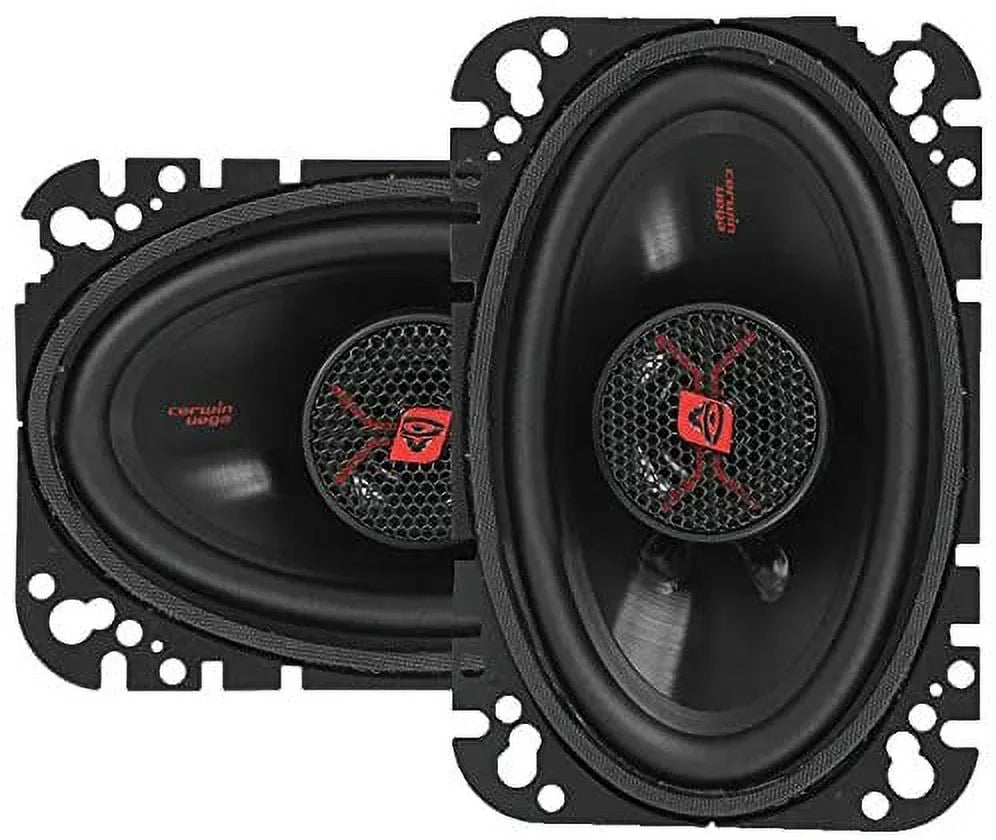 CERWIN-VEGA 275 x 2-Way Watts max) Coaxial HED(R) Series H746 (4" Speakers MOBILE 6",