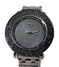 Men Black Watch Heavy Clubbing Gunmetal Big 57mm Bezel