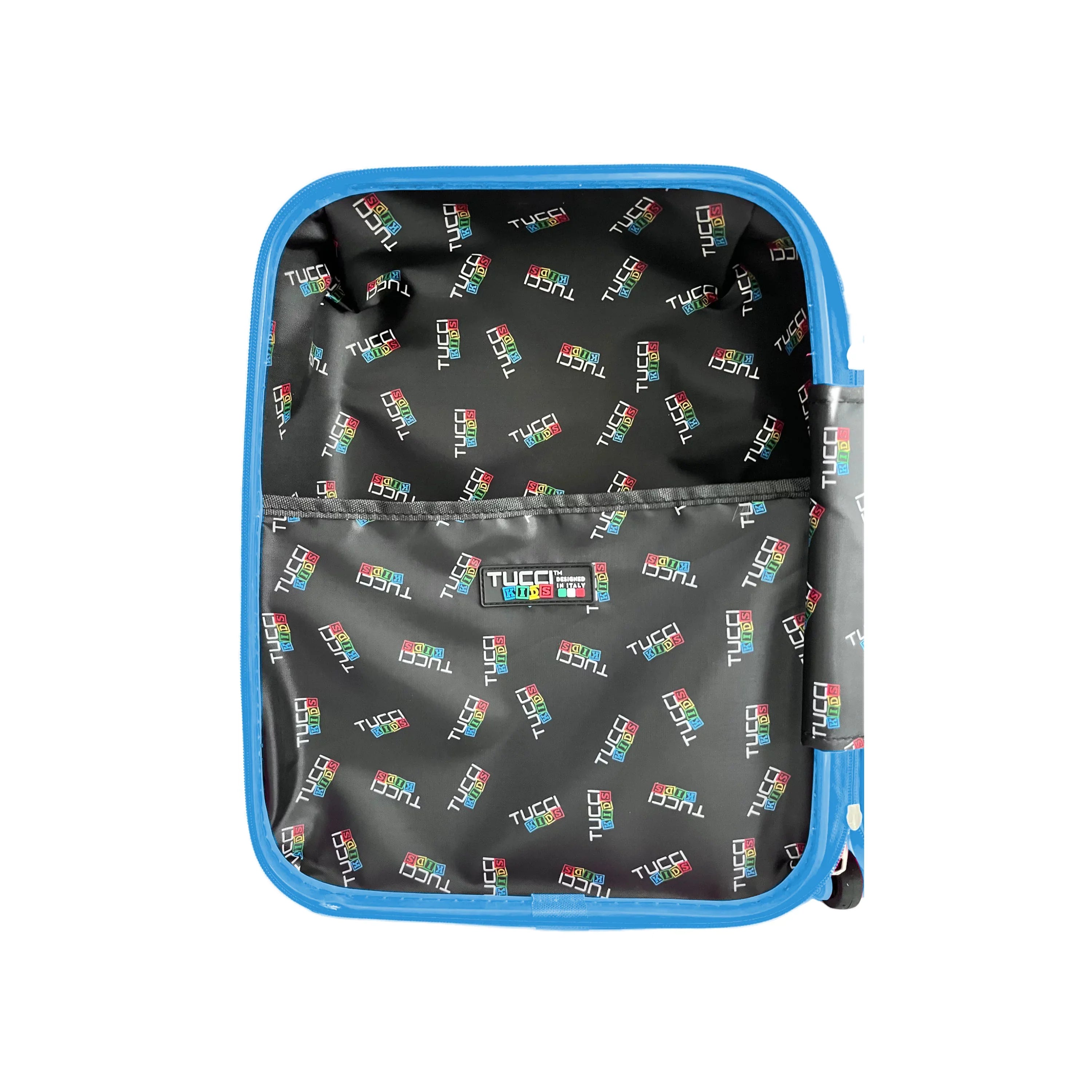 Hardside SPACE-ROBO Wheels Kids-Cute Luggage Tucci with Suitcase Lightweight for Kids Kids 18"