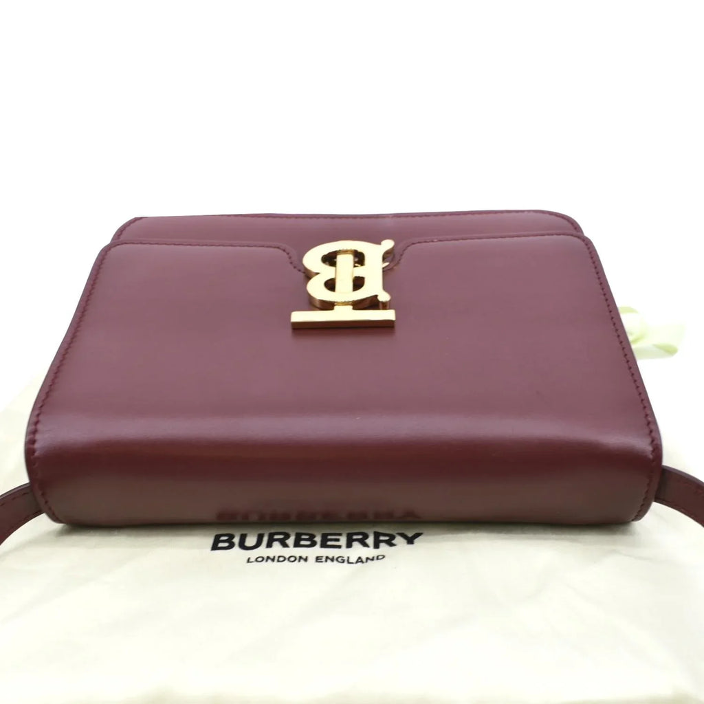 Red Shoulder Bag Leather Lola Pre-owned BURBERRY Tb