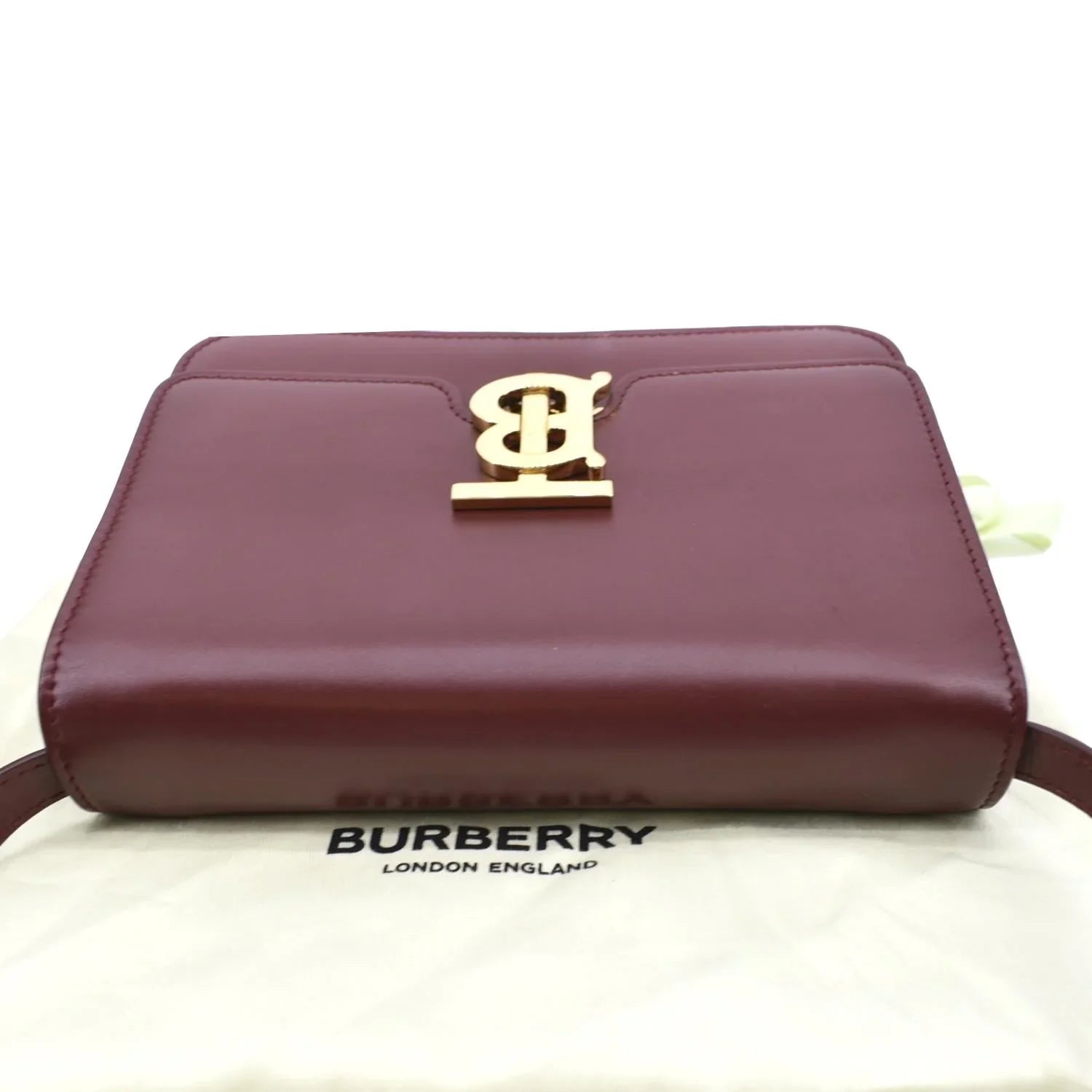 Red Shoulder Bag Leather Lola Pre-owned BURBERRY Tb