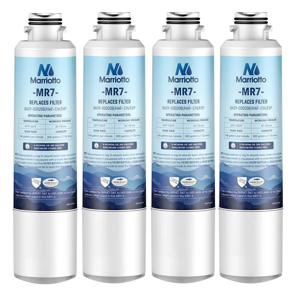 liquid for 4 Replacement DA29-00020B Pack MARRIOTTO Filter RF4267HARS, HAF-CIN/EXP, DA29-00020B,