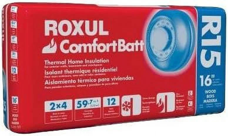 R15 Building by 47" Wool Batt, 15.25x47 15.25 Primesource