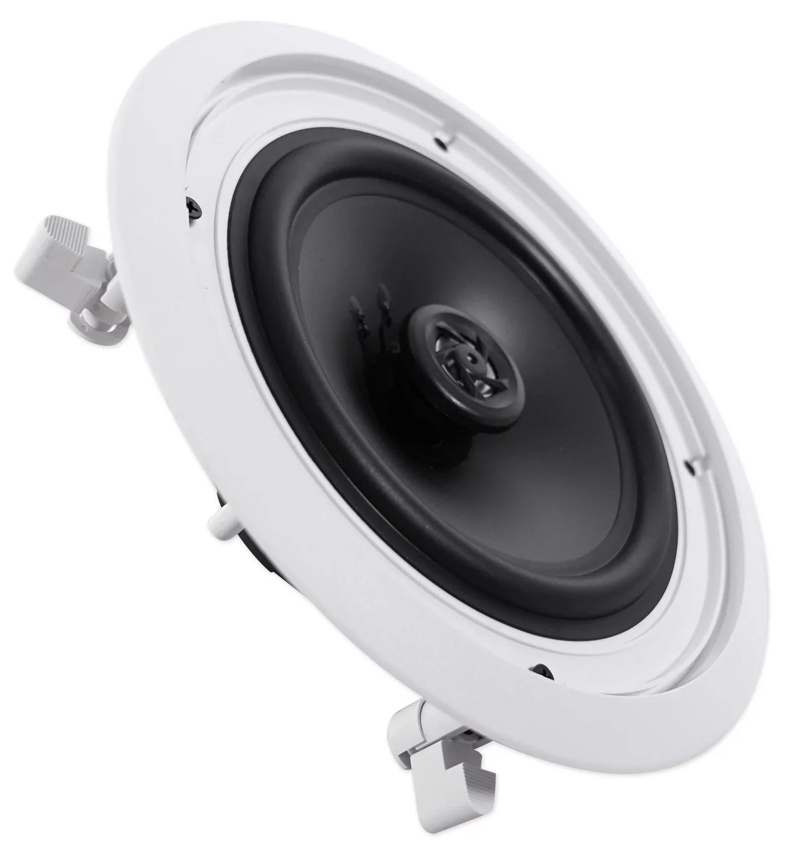 Stereo+8 Audio Rockville Home 4-Room Kit 8" White Controls Ceiling Speakers+Wall