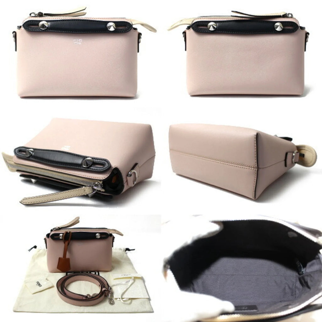 Beige the 8BL145 Way Pink Bag (Good) Light Pre-Owned Black FENDI Women's THE Small WAY Shoulder BY 2Way F1D5B 5QJ By Boston