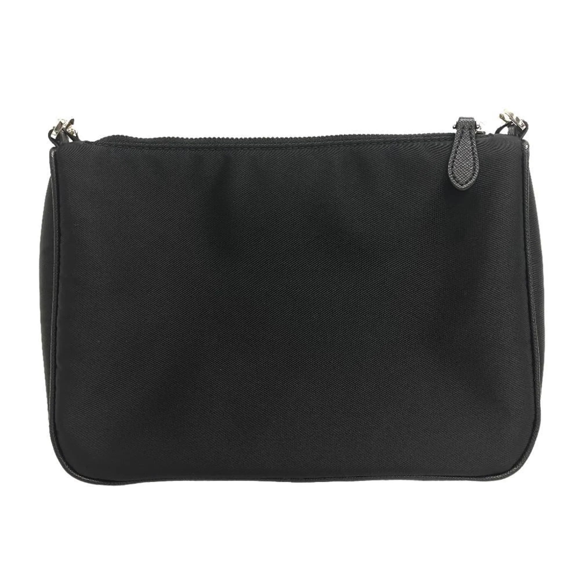 Shoulder (Good) Bag Tessuto Plate Black 1BH168 Women's PRADA Triangle Z0006302 Pre-Owned